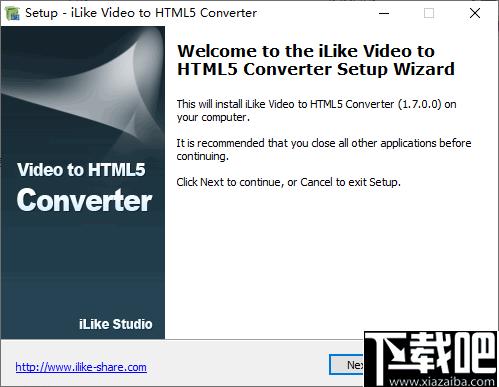 iLike Video to HTML5 Converter下载,视频转换,转换器