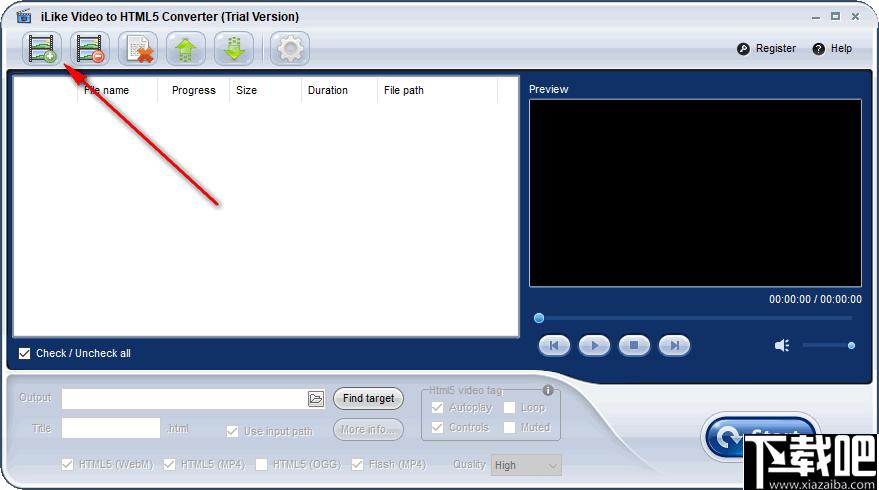 iLike Video to HTML5 Converter下载,视频转换,转换器