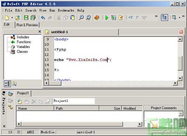 PHP Editor,DzSoft PHP Editor,PHP编辑器