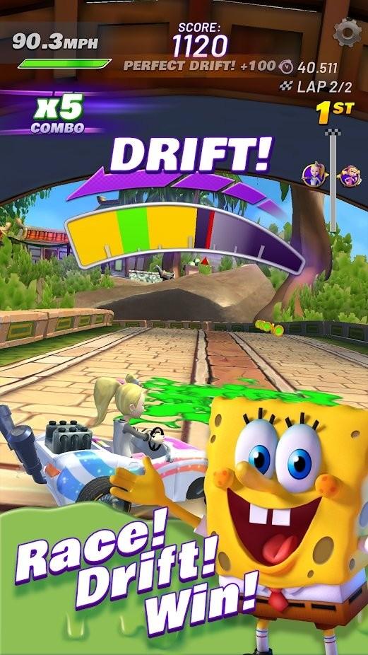 尼克卡通赛车手游戏(Nickelodeon Kart Racers)下载,尼克卡通赛车手,趣味游戏,卡丁车游戏