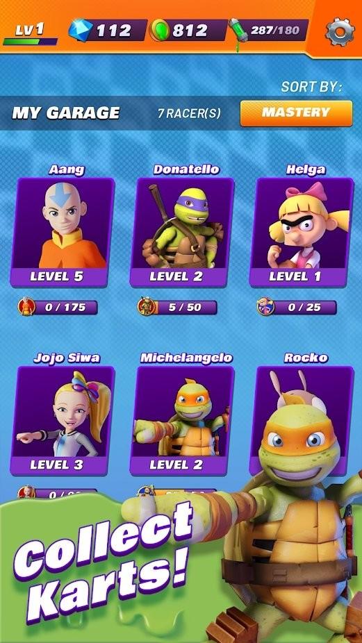 尼克卡通赛车手游戏(Nickelodeon Kart Racers)下载,尼克卡通赛车手,趣味游戏,卡丁车游戏